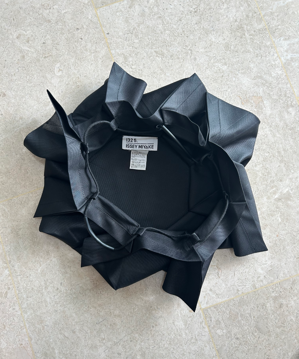 132.5 Issey Miyake Pleated Origami Bag