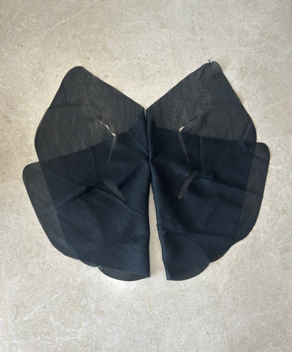 Issey Miyake Fete Butterfly Transform Pleated Vest
