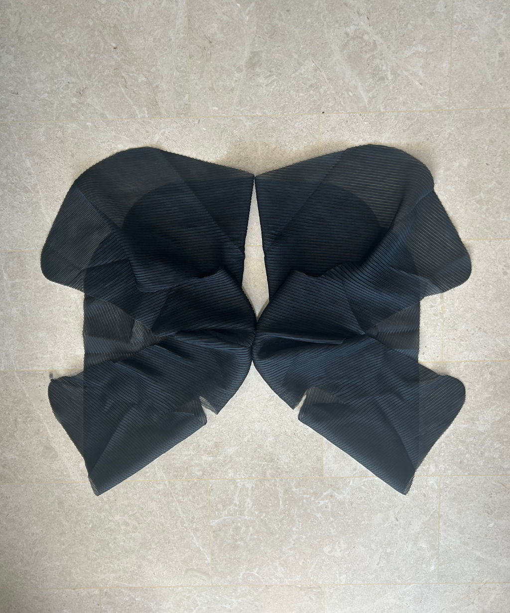 Issey Miyake Fete Butterfly Transform Pleated Vest