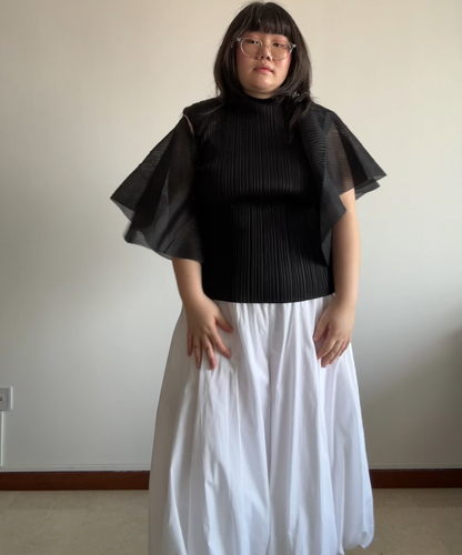 Issey Miyake Fete Butterfly Transform Pleated Vest