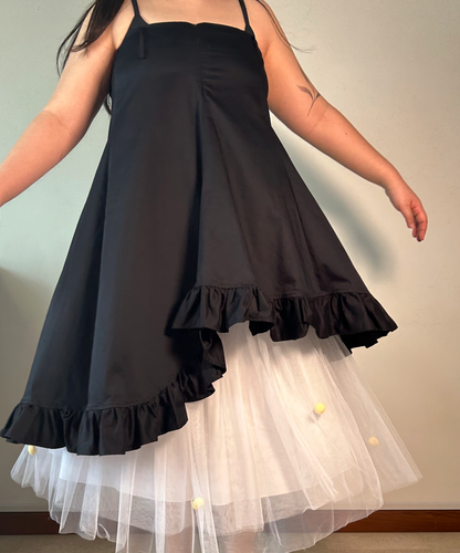 Unbranded Asymmetrical Ruffle Hem Skirt