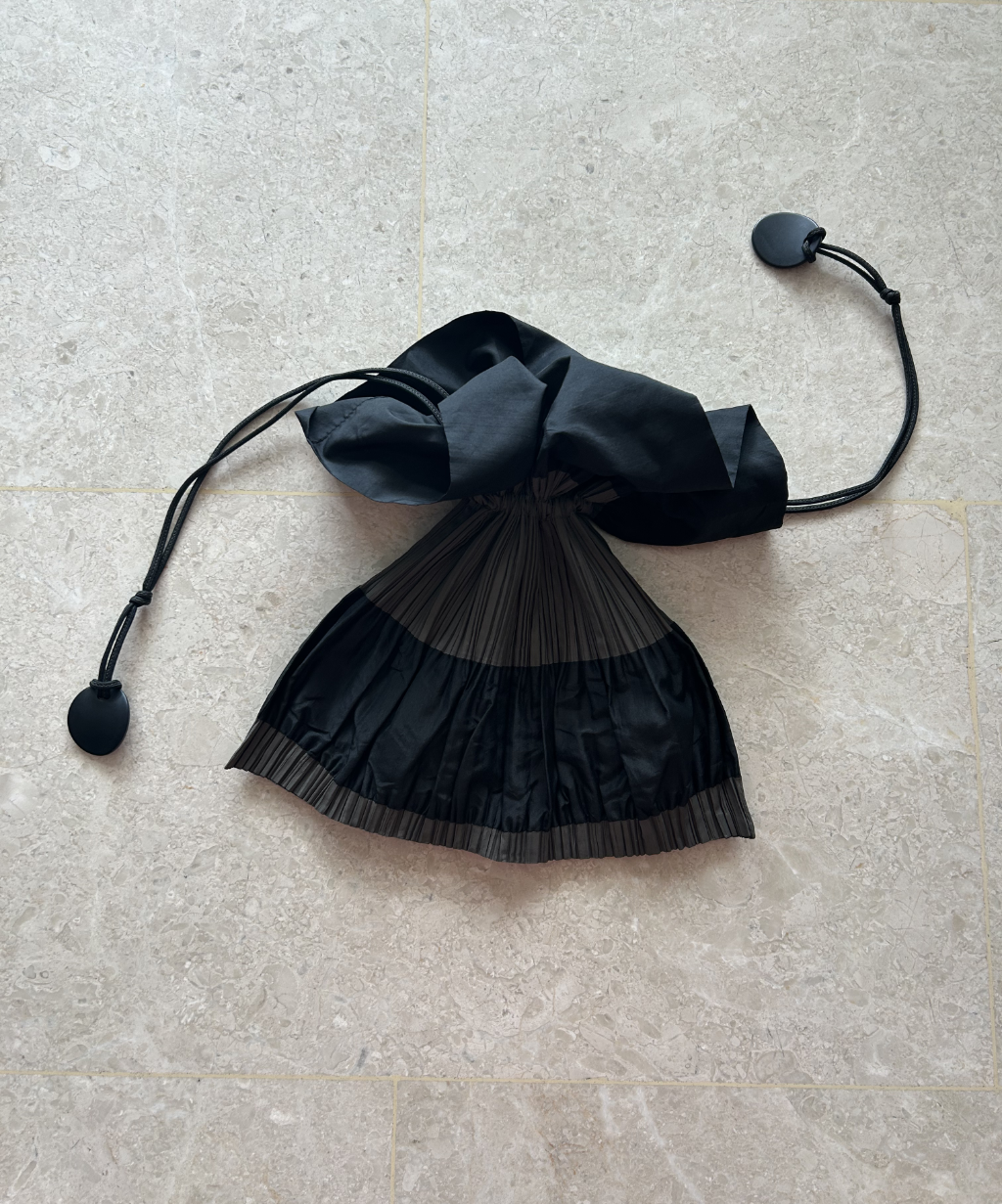 Issey Miyake Fete Dumpling Drawstring Pouch