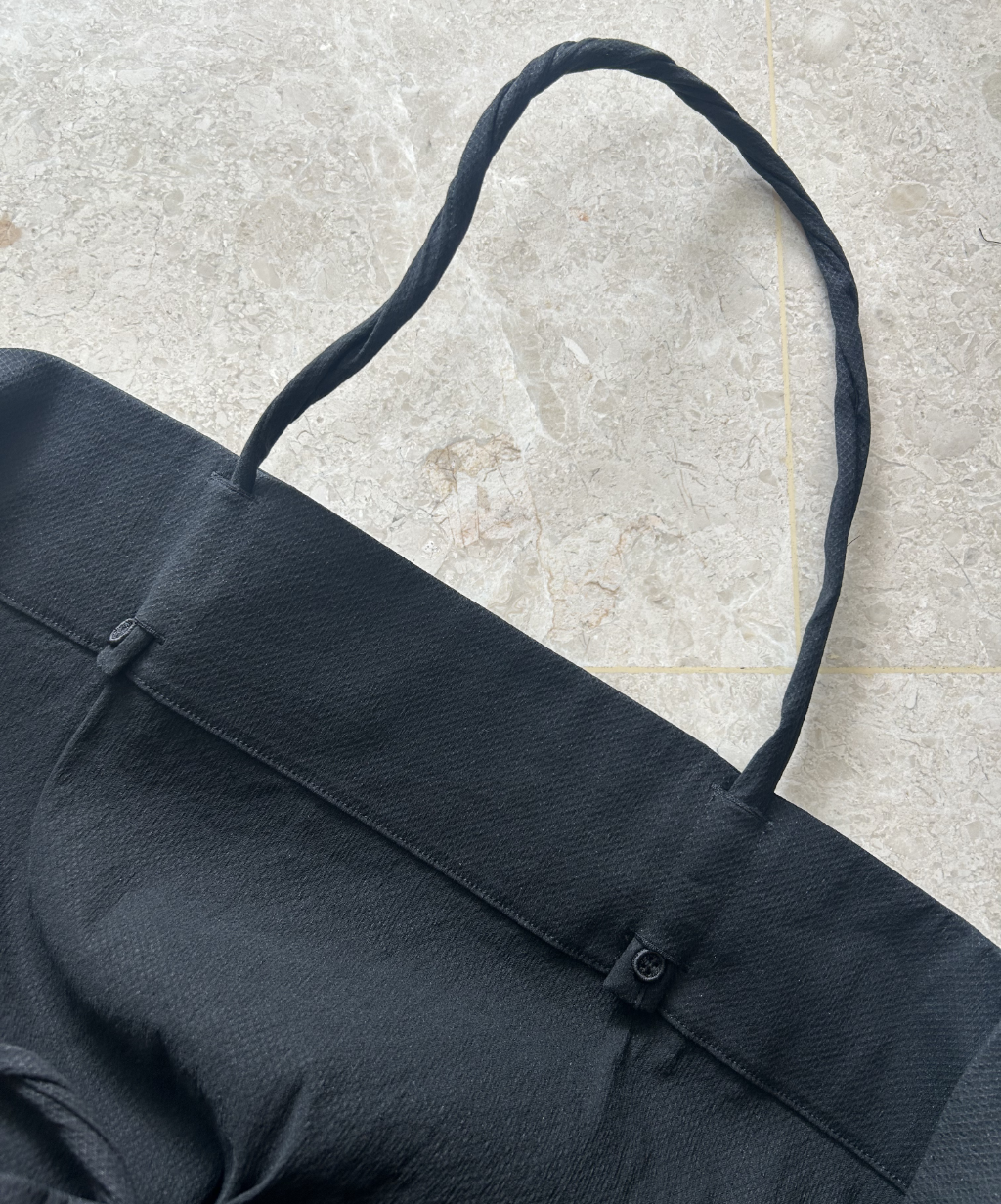 Issey Miyake AW25 Paper Bag Sculptural Top
