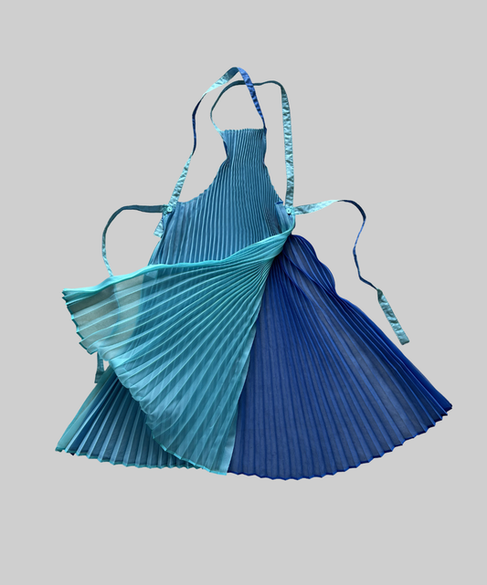 Issey Miyake IM Product 90s Reversible Pleated Apron Dress