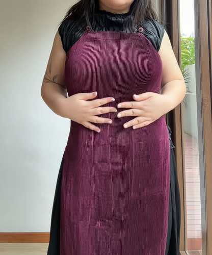 Issey Miyake IM Product Halter-tie Apron Dress