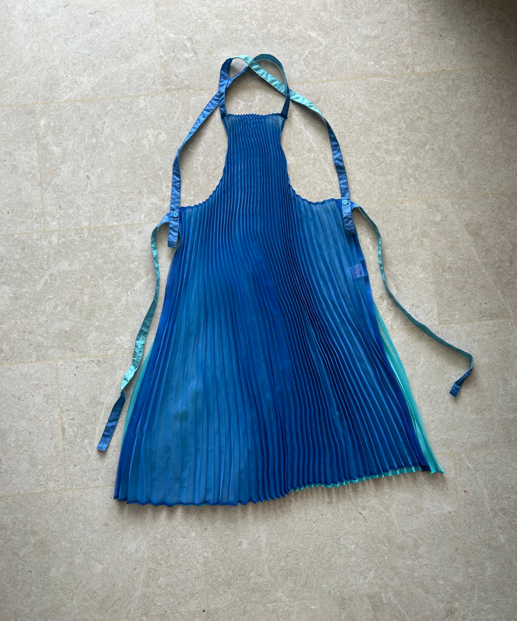 Issey Miyake IM Product 90s Reversible Pleated Apron Dress