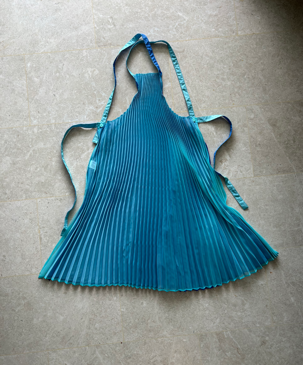 Issey Miyake IM Product 90s Reversible Pleated Apron Dress