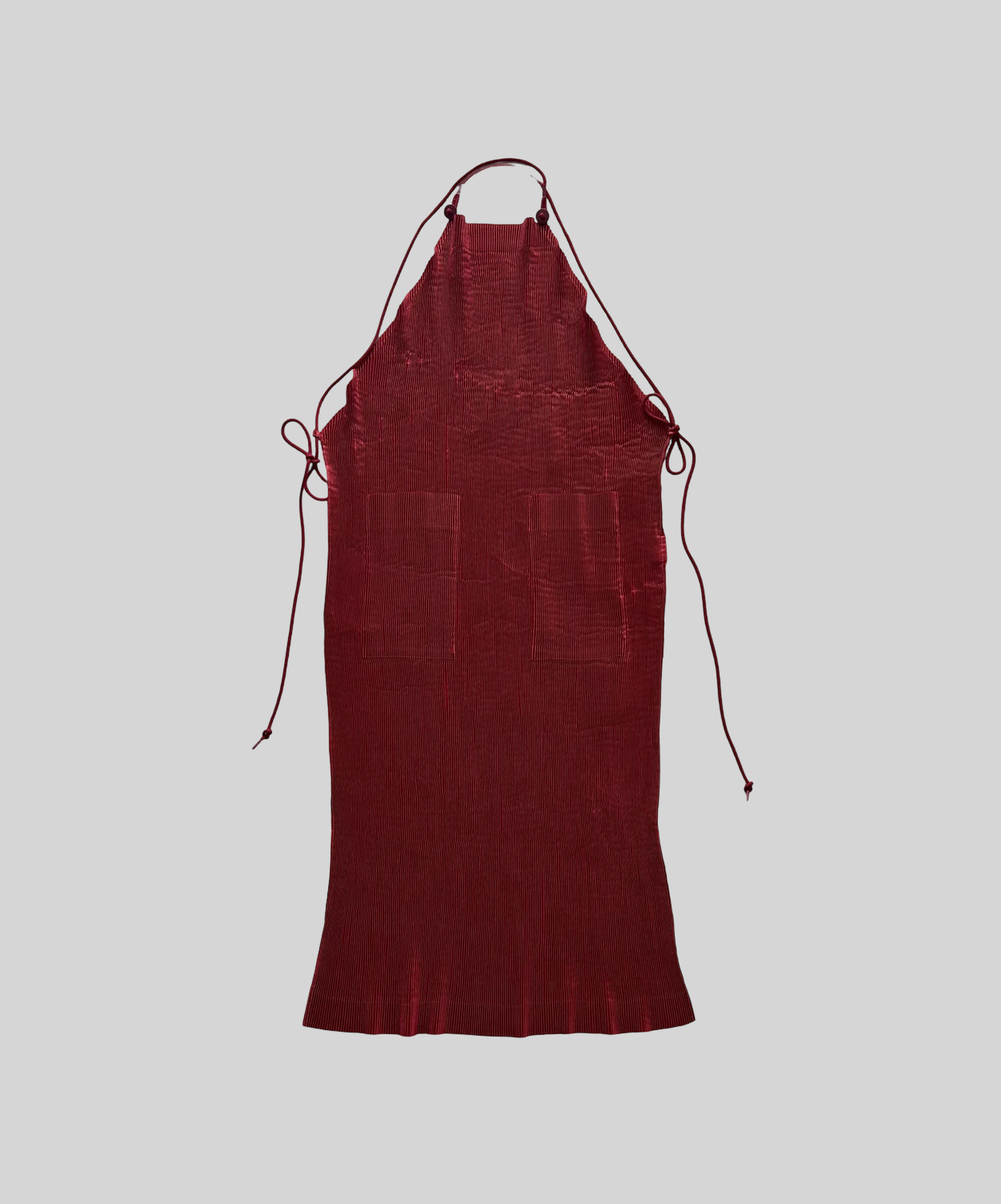 Issey Miyake IM Product Halter-tie Apron Dress