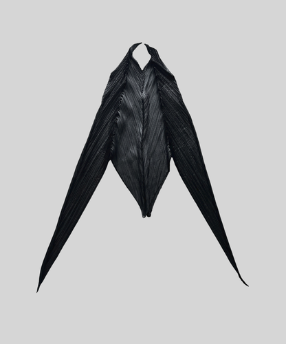 Issey Miyake 2002 Archive Swallowtail Multi-way Pleated Top