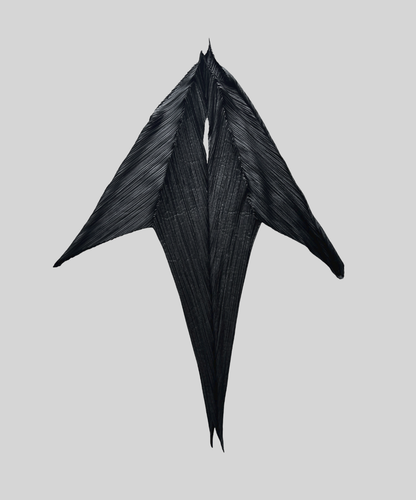 Issey Miyake 2002 Archive Swallowtail Multi-way Pleated Top