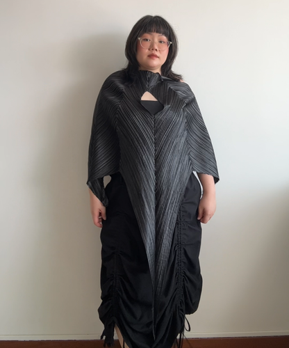 Issey Miyake 2002 Archive Swallowtail Multi-way Pleated Top