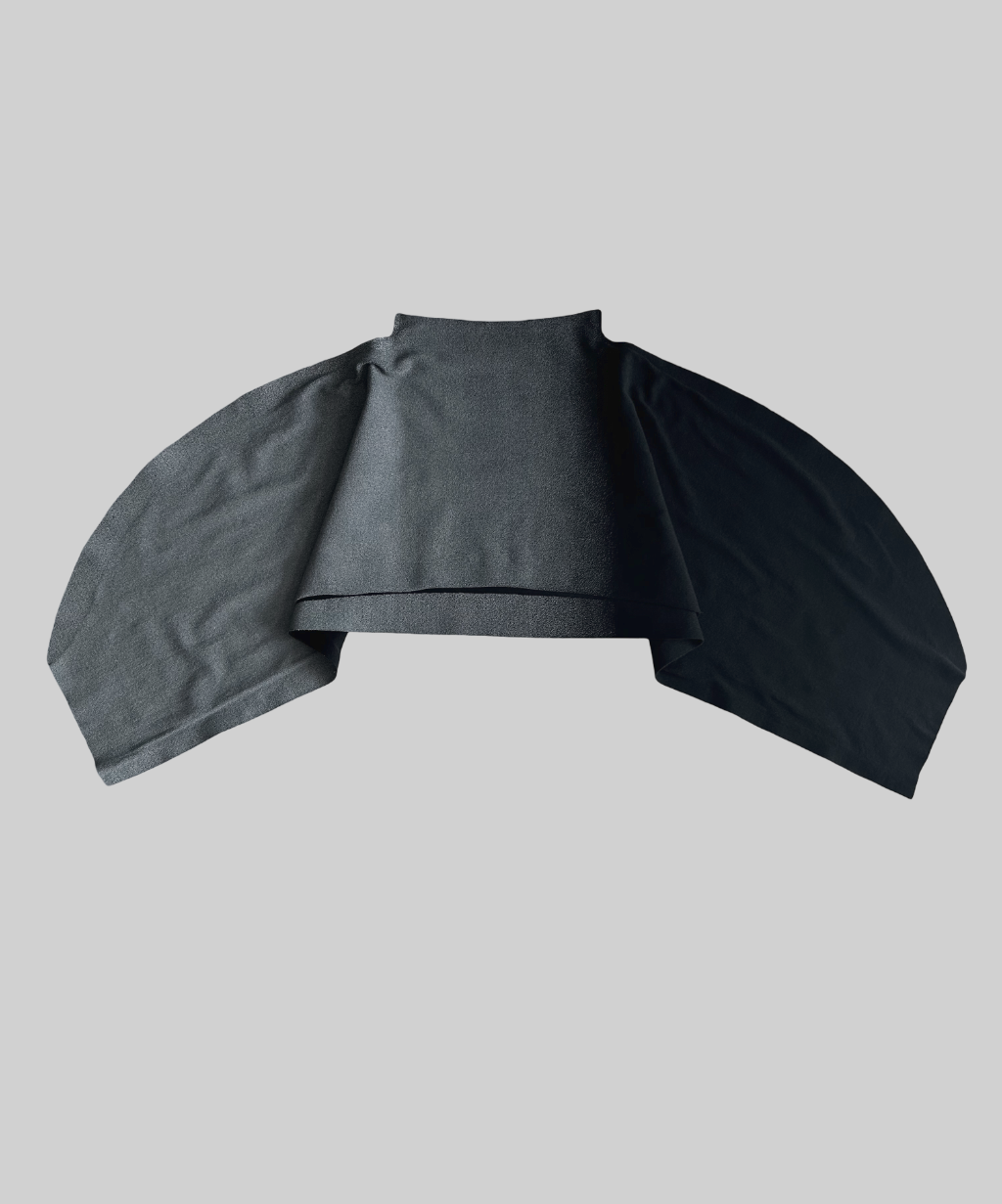 Issey Miyake APOC INSIDE 2-way Reversible Gradient Cropped Pullover