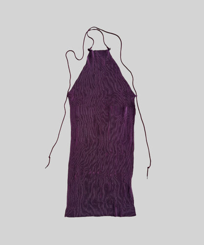 Issey Miyake IM Product Halter-tie Apron Dress