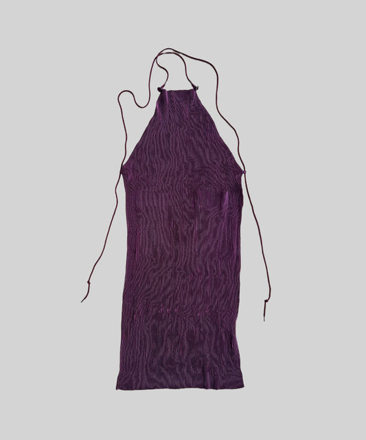 Issey Miyake IM Product Halter-tie Apron Dress