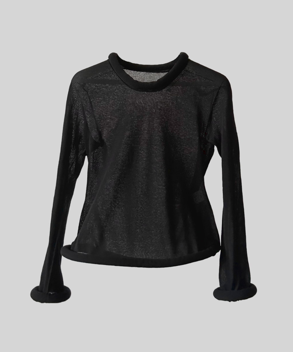 Issey Miyake SS24 Knitted Space Ring Top