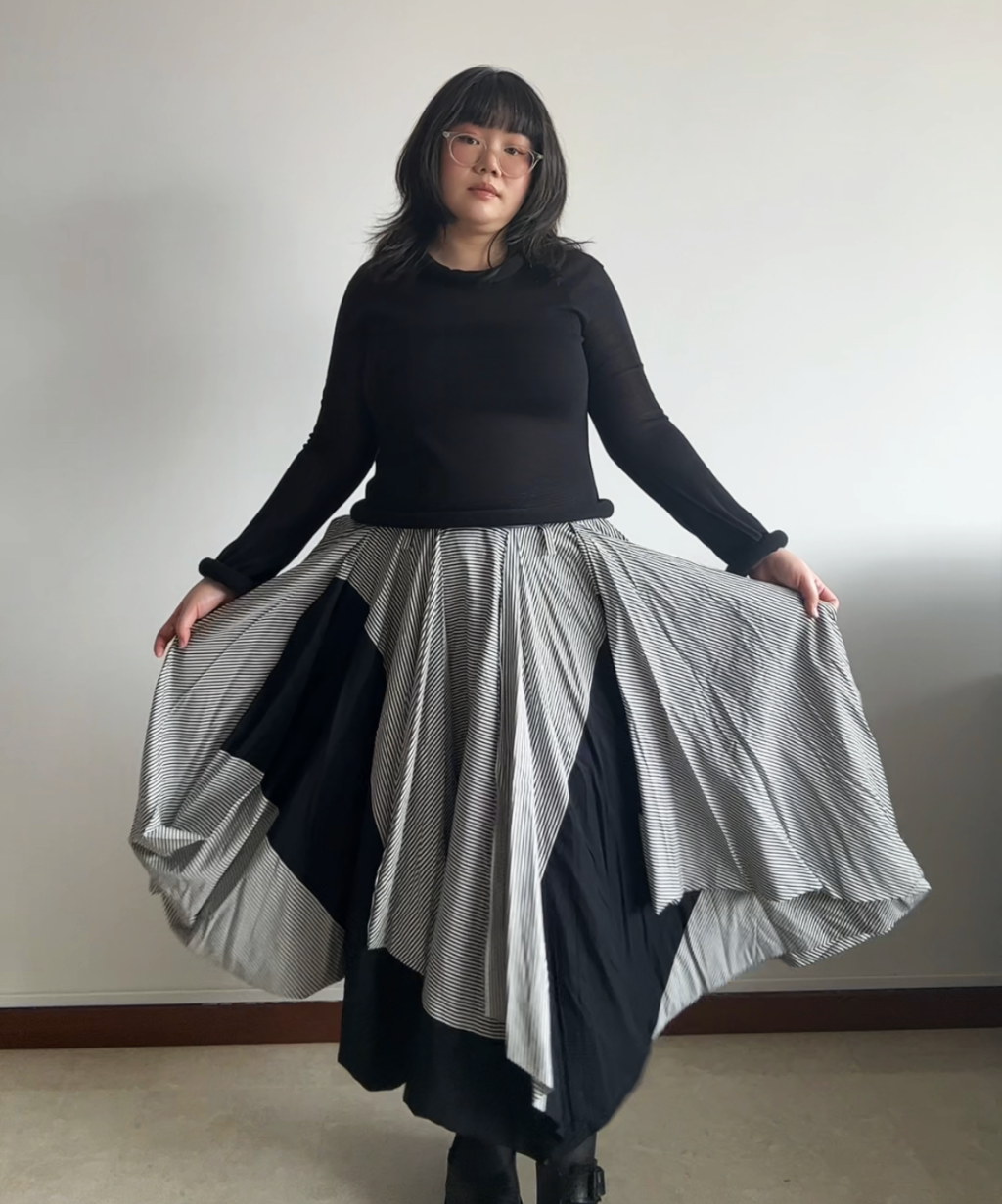 Issey Miyake SS24 Knitted Space Ring Top