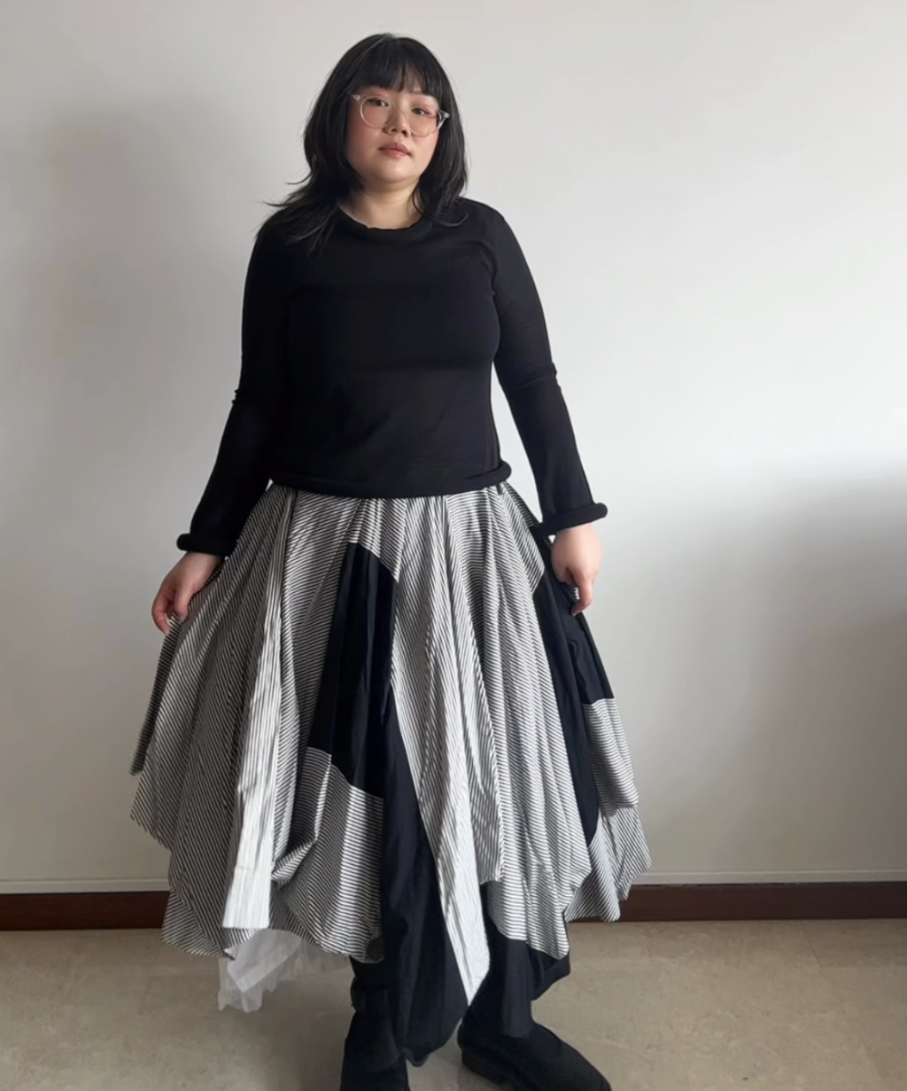 Issey Miyake SS24 Knitted Space Ring Top