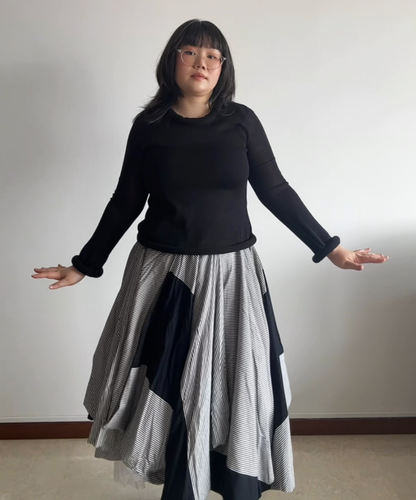 Issey Miyake SS24 Knitted Space Ring Top