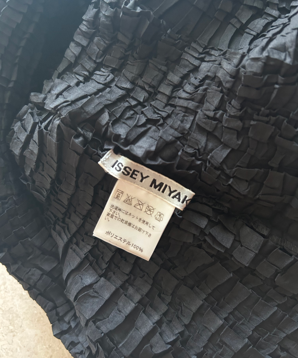 Issey Miyake box pleats camisole