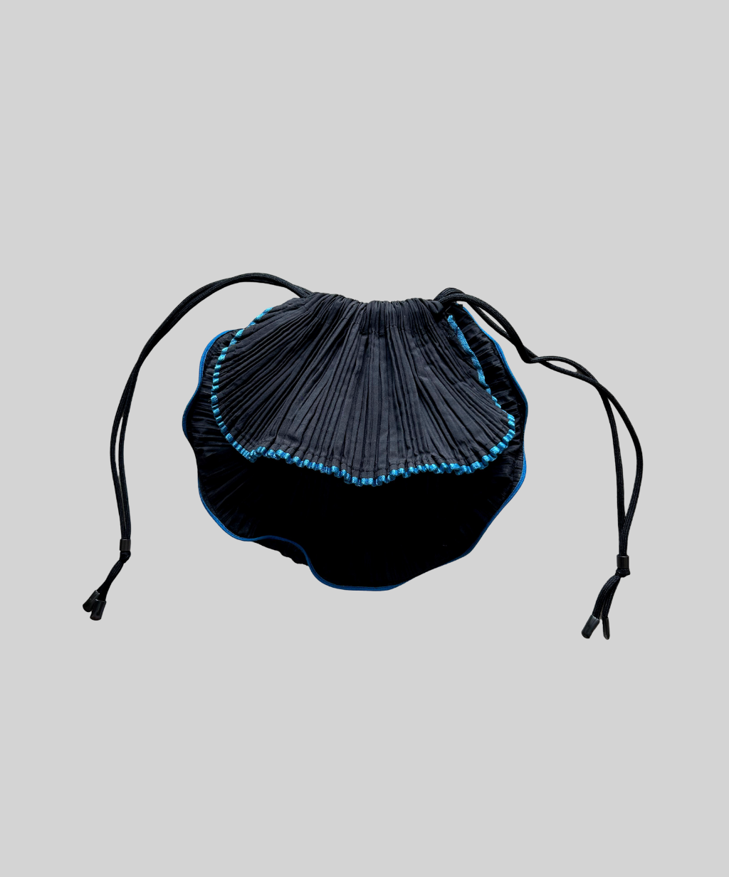 Issey Miyake Fete Wave Pleated Pouch