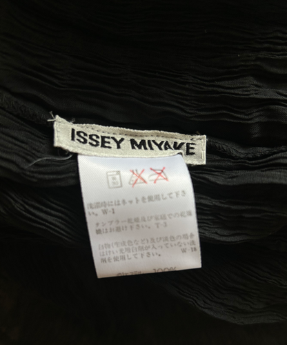 Issey Miyake Chiffon Twist Long Sleeve Top