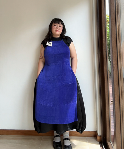 Issey Miyake IM Product Halter-tie Apron Dress