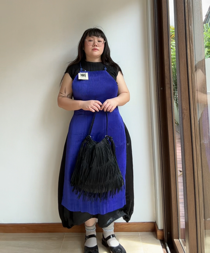 Issey Miyake IM Product Halter-tie Apron Dress