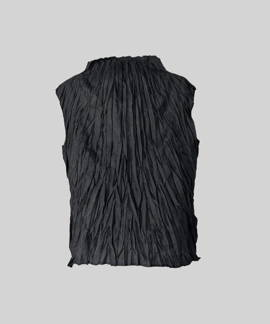 Pleats Please Crinkled Texture Top