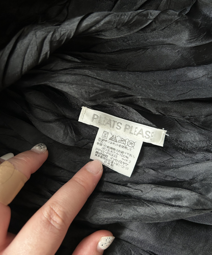 Pleats Please Crinkled Texture Top