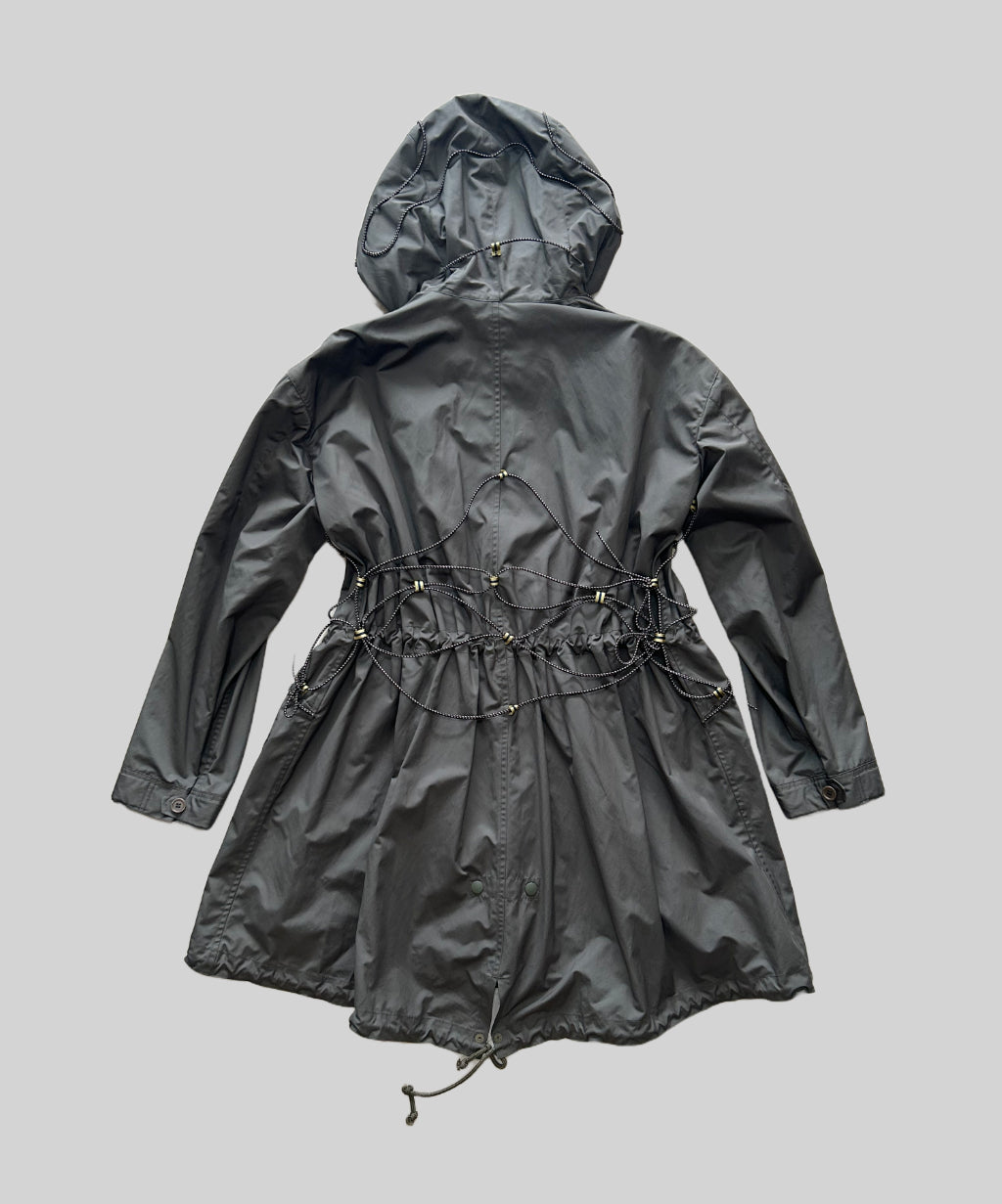 Issey Miyake SS04 Bungee Cord Rain Jacket