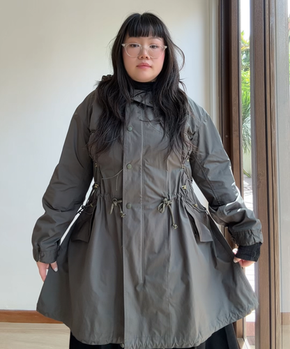 Issey Miyake SS04 Bungee Cord Rain Jacket