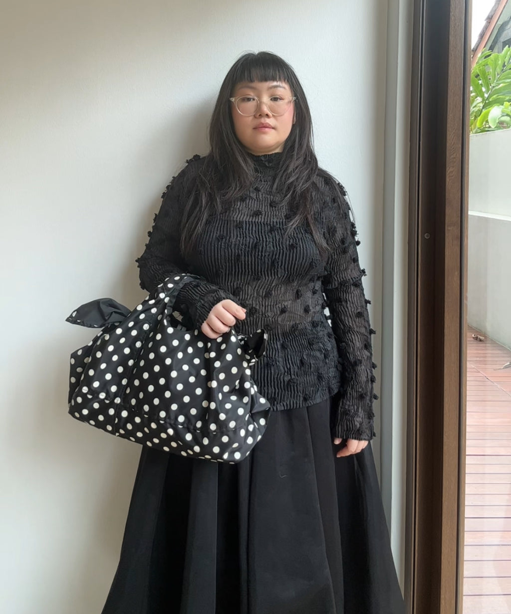 Comme des Garcons Girl Polka Dot Nylon Candy Bag