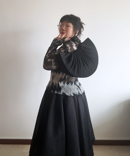 Pleats Please Pleated Basket Bag