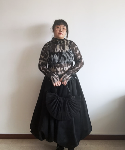 Pleats Please Pleated Basket Bag