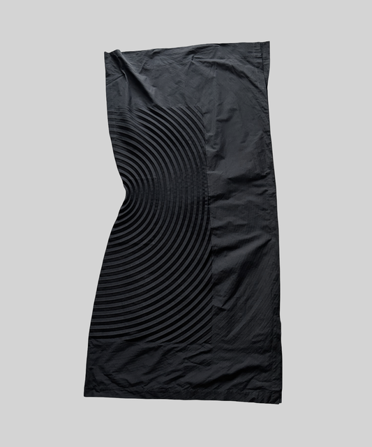 Issey Miyake SS25 Cotton Curve Pleated Dress