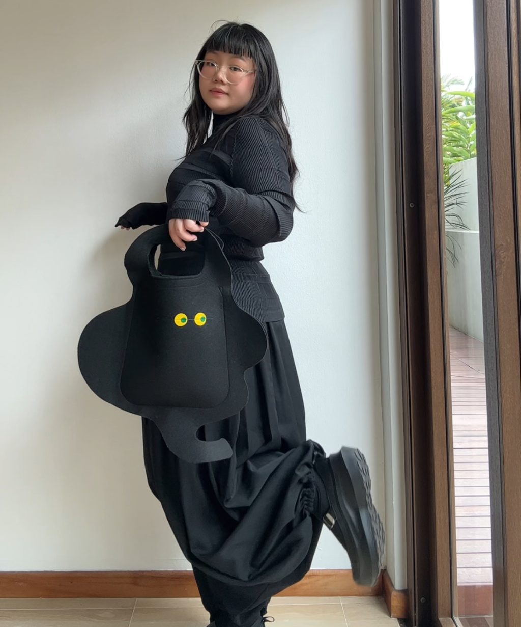 ME Issey Miyake Felt Cat Bag