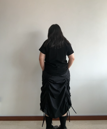 Not Conventional Shirring Skirt