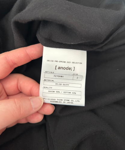 Julius SS21 Long Harness Shirt
