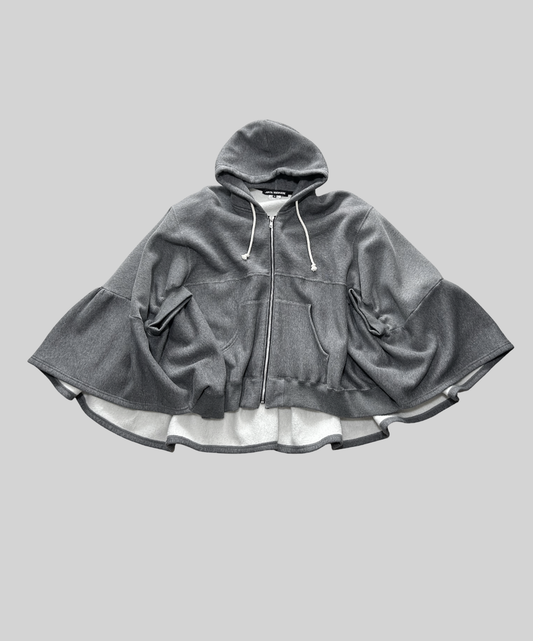 Junya Watanabe AW23 Hooded Ruffle Poncho