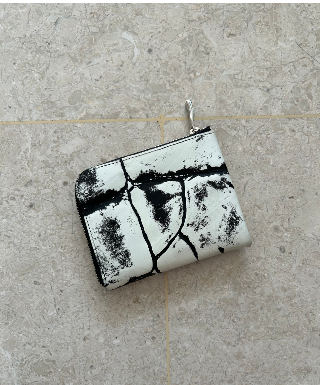 Kawa Kawa Faux Painted Zip Wallet