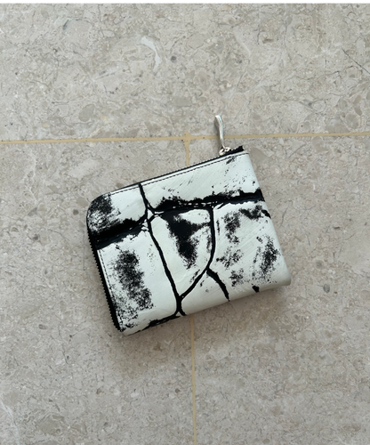Kawa Kawa Faux Painted Zip Wallet