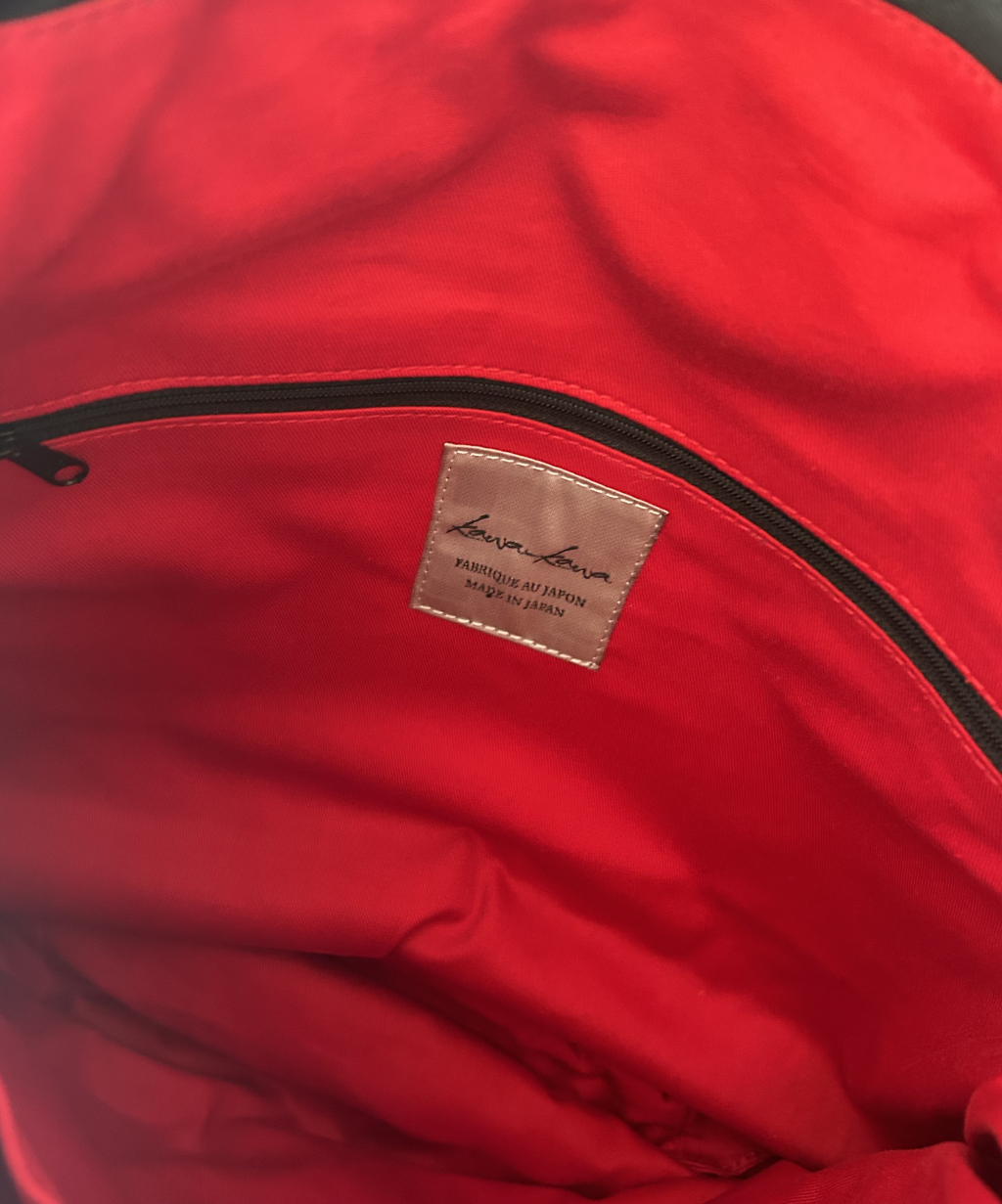 Kawa Kawa Crinkled Leather 2-way Tote