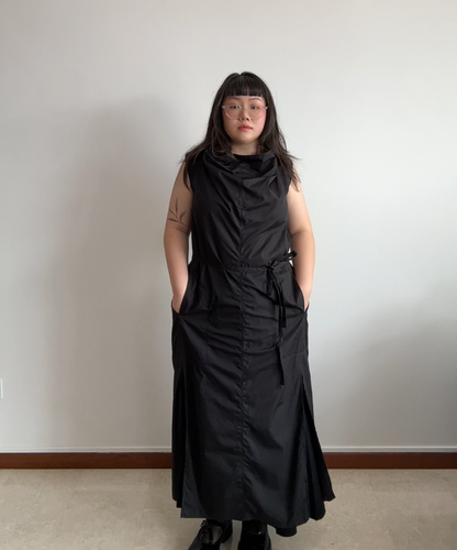 Lemaire Cowl Neck Maxi Dress