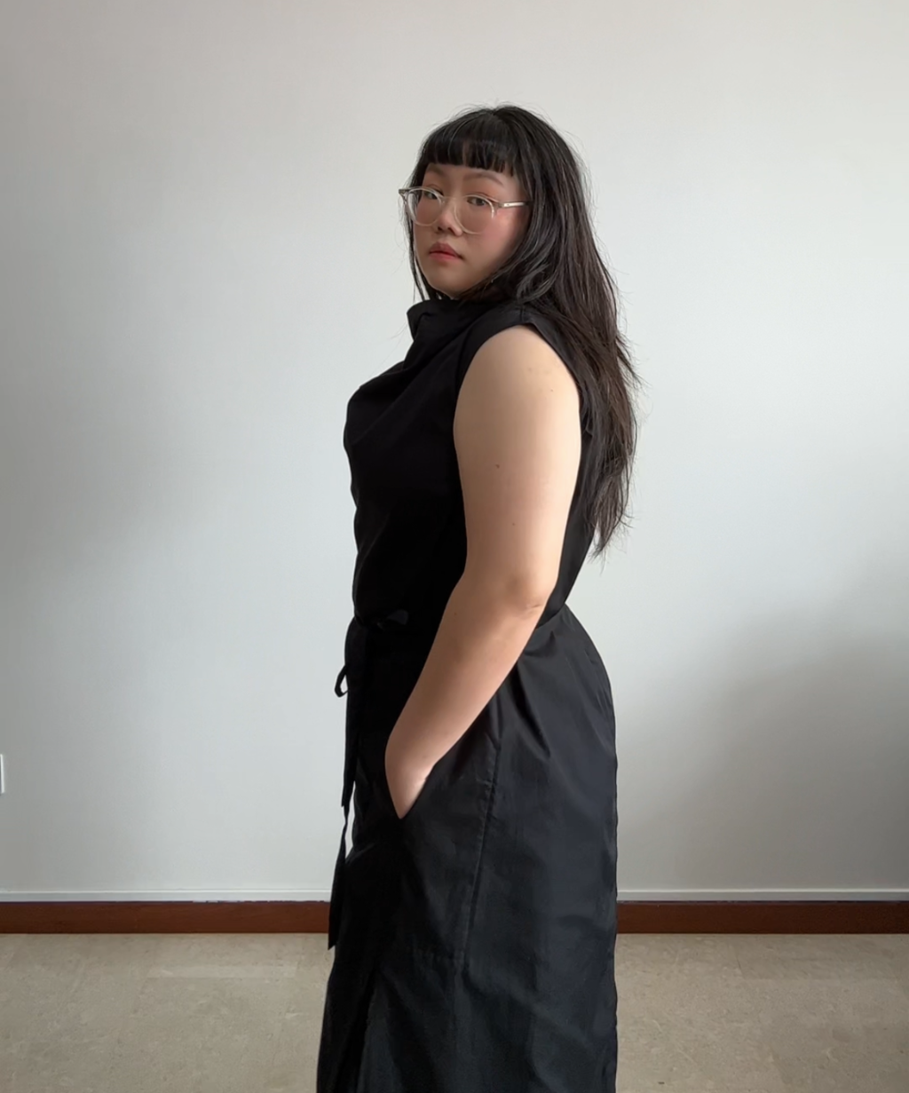 Lemaire Cowl Neck Maxi Dress