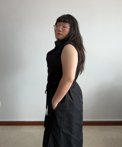 Lemaire Cowl Neck Maxi Dress