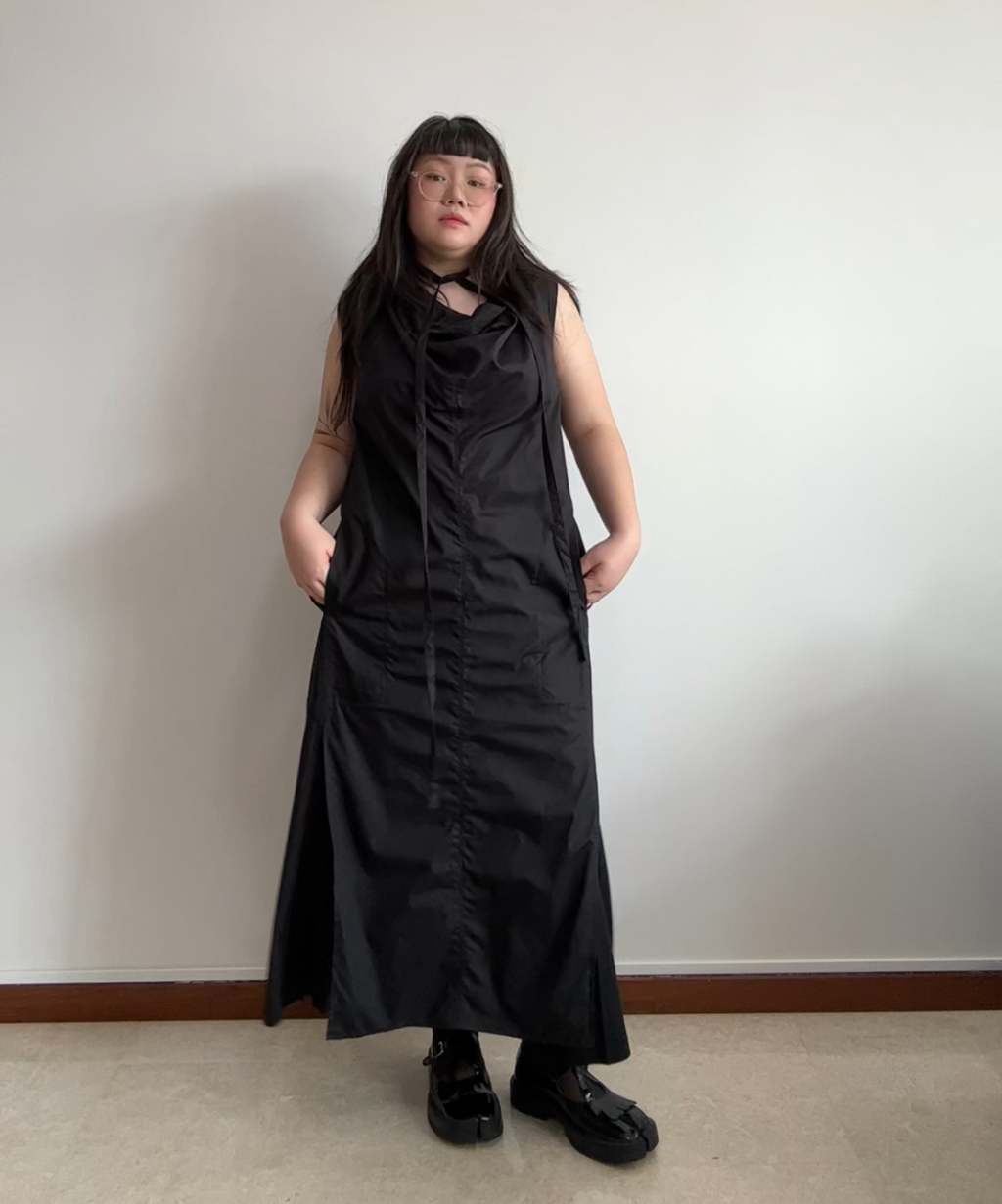 Lemaire Cowl Neck Maxi Dress