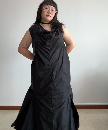 Lemaire Cowl Neck Maxi Dress