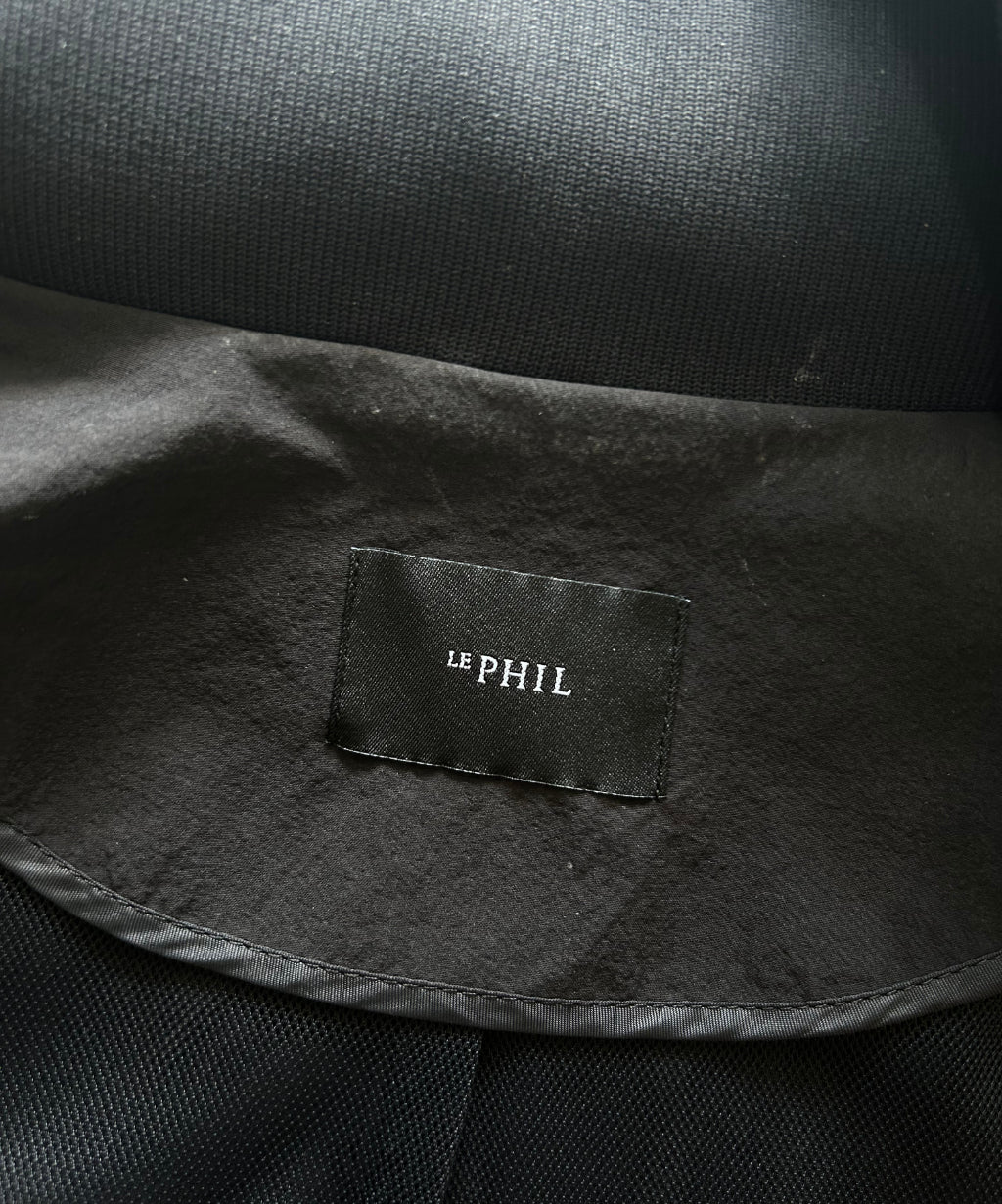 Le Phil Balloon Sleeve Cropped Parka