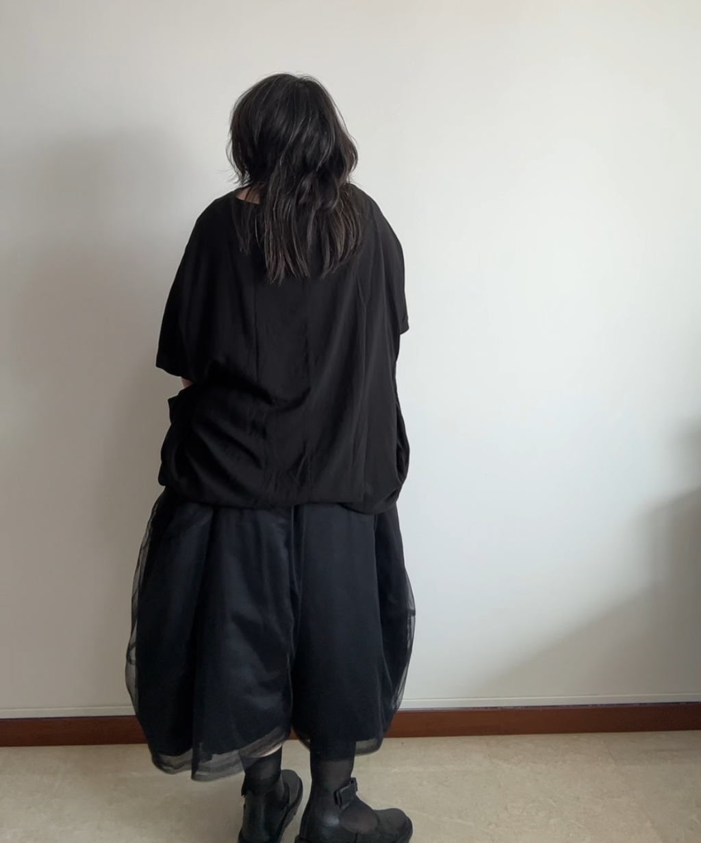 Limi Feu Crisscross Drape Blouse/Dress