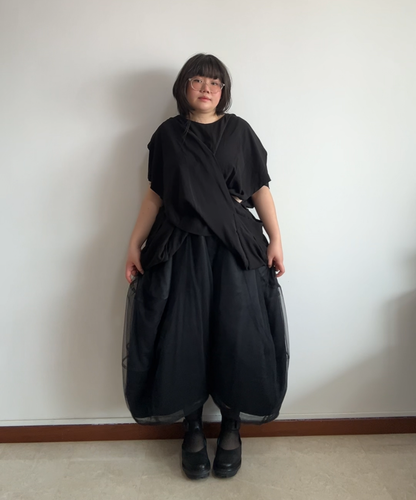 Limi Feu Crisscross Drape Blouse/Dress